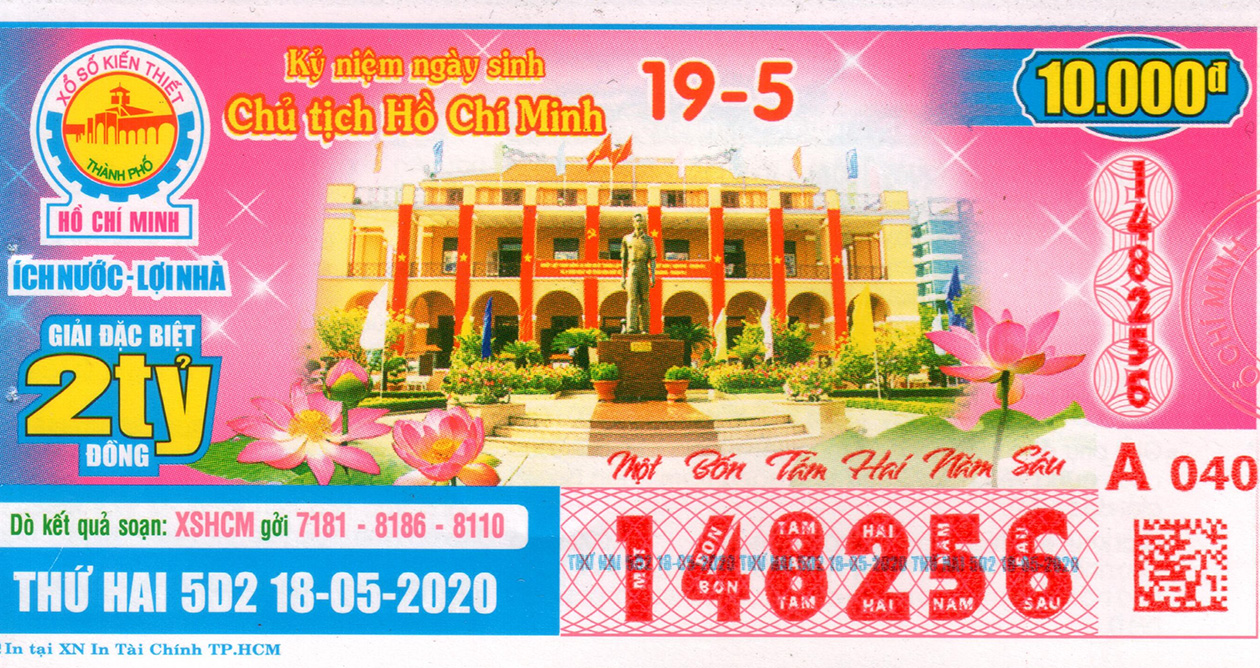 Các loại hình xổ số Hồ Chí Minh